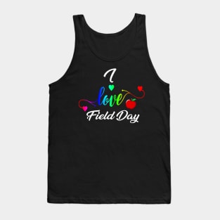 I love Field Day 2019 Tshirt for last day of school Tank Top